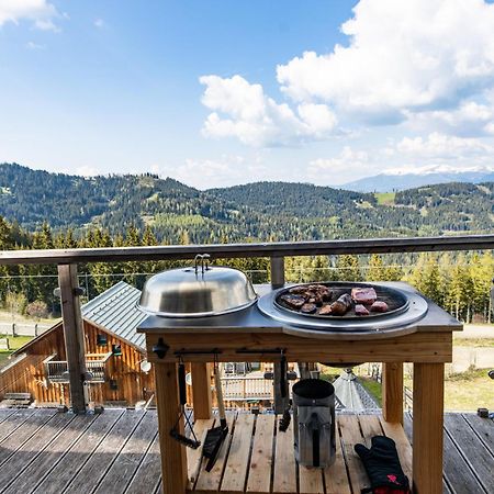 1A Chalet "Wolke" Wandern, Grillen, Wellness Im Traumhaus Wolfsberg Buitenkant foto