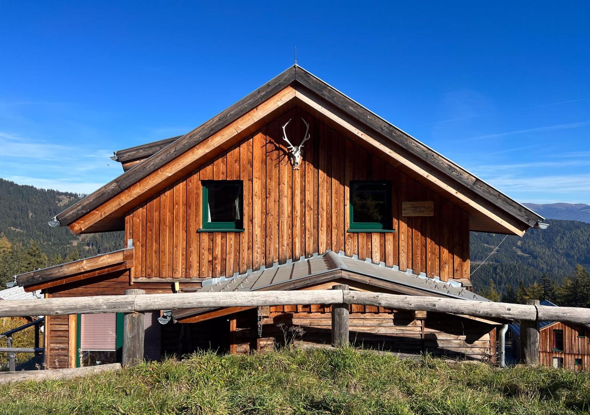 1A Chalet "Wolke" Wandern, Grillen, Wellness Im Traumhaus Wolfsberg Buitenkant foto