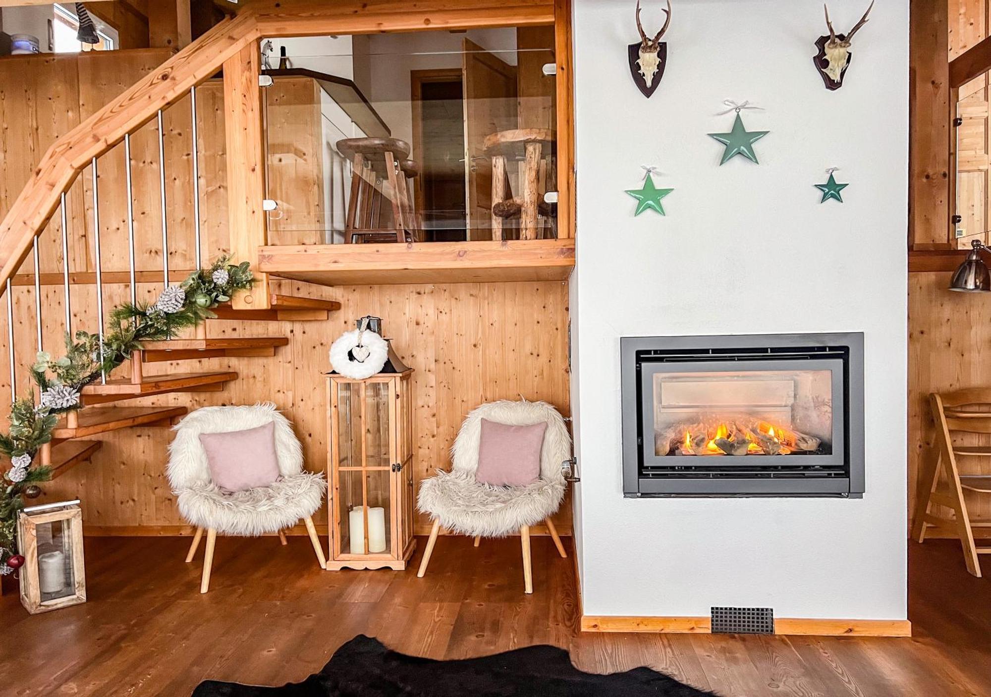 1A Chalet "Wolke" Wandern, Grillen, Wellness Im Traumhaus Wolfsberg Buitenkant foto