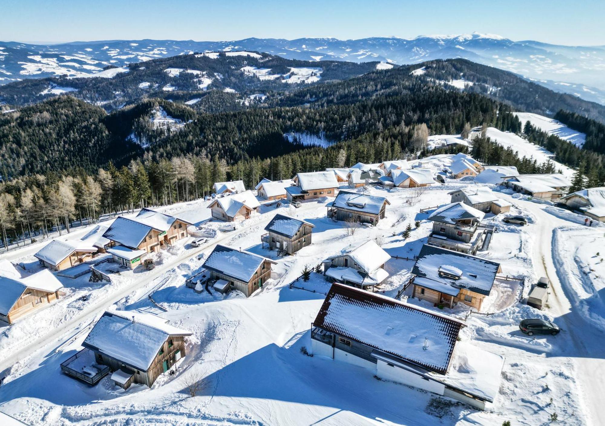 1A Chalet "Wolke" Wandern, Grillen, Wellness Im Traumhaus Wolfsberg Buitenkant foto